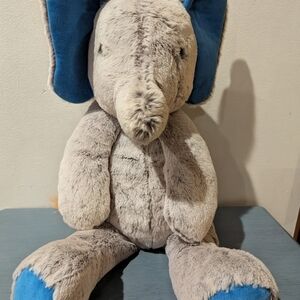 Pottery Barn Baby Gray Stuffed Animal Elephant